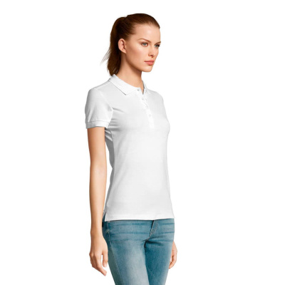 Поло женское PASSION, белый, XL, 100% хлопок, 170 г/м2