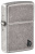 Зажигалка ZIPPO Armor® Пламя c античным серебристым покрытием | Flame Antique Silver, латунь/сталь, серебристая, 38x13x57 мм
