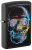 Зажигалка ZIPPO Skull Design с покрытием Black Matte, латунь/сталь, черная, 38x13x57 мм Зажигалка ZIPPO Skull Design с покрытием Black Matte, латунь/сталь, черная, 38x13x57 мм