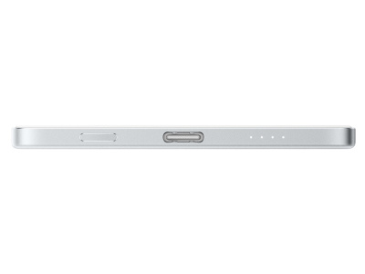 Внешний аккумулятор UltraThin Magnetic Power Bank 5000 15 Вт, c CCC сертификацией, серебристый