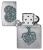 Зажигалка ZIPPO Корни любви с покрытием матовый хром | Rooted in Love Design Brushed Chrome, латунь/сталь, серебристая, 38x13x57 мм Зажигалка ZIPPO Корни любви с покрытием матовый хром | Rooted in Love Design Brushed Chrome, латунь/сталь, серебристая, 38x13x57 мм