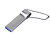 USB 2.0-флешка на 4 Гб с мини чипом, компактный дизайн, боковое отверстие для цепочки , размер 4ГБ