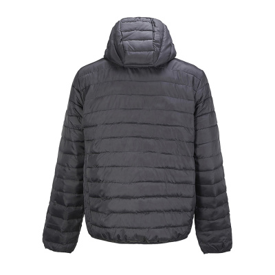 Куртка мужская "STREAM HOODED", черный, M, таффета 280 Т, 100% полиэстер