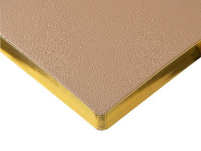 Ежедневник недатированный А5 Total beige с нашивкой, бежевый