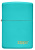 Зажигалка ZIPPO Classic с покрытием Flat Turquoise, латунь/сталь, бирюзовая, глянцевая, 38x13x57 мм Зажигалка ZIPPO Classic с покрытием Flat Turquoise, латунь/сталь, бирюзовая, глянцевая, 38x13x57 мм