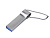 USB 2.0-флешка на 8 Гб с мини чипом, компактный дизайн, боковое отверстие для цепочки , размер 8ГБ