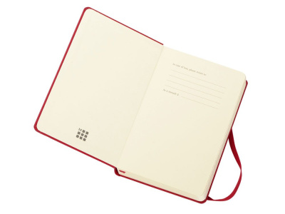 Ежедневник Moleskine Classic (2022), Pocket (9х14), красный, твердая обложка , размер A6