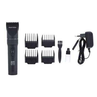 Машинка для стрижки волос DEWAL BEAUTY Pantera Black, черная, 0.8 - 2.0мм