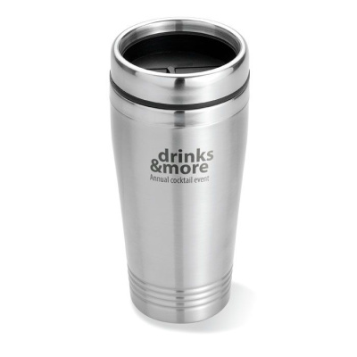 Термокружка 400ml тускло-серебряный