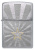 Зажигалка ZIPPO Звезда с покрытием матовый хром | Star Design Brushed Chrome, латунь/сталь, серебристая, 36x13x57 мм Зажигалка ZIPPO Звезда с покрытием матовый хром | Star Design Brushed Chrome, латунь/сталь, серебристая, 36x13x57 мм