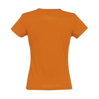 Футболка женская MISS, оранжевый, S, 100% хлопок, 150 г/м2