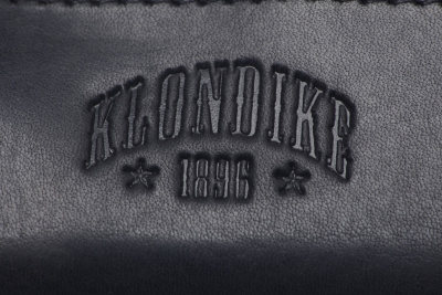 Ключница KLONDIKE 1896 коллекция «ДОУСОН | DAWSON», натуральная кожа в черном цвете, 11 х 3 х 6 см