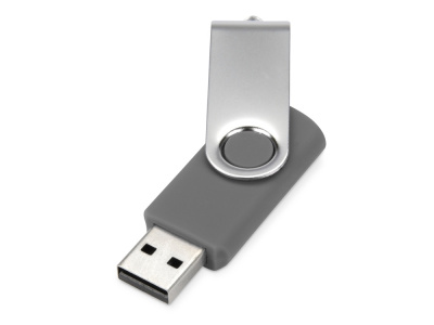 Флеш-карта USB 2.0 32 ГБ Квебек, серый , размер 32ГБ