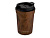 Термокружка CAFe COMPACT, 380 мл, wood