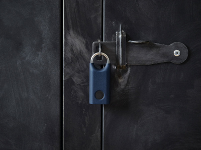 Замок с сенсором Noma Lock, темно-синий