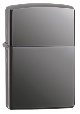 Подарочный набор ZIPPO: зажигалка Black Ice® и вставной блок для зажигалок для трубок, латунь/сталь