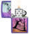 Зажигалка ZIPPO Деревья-черепа с фиолетовым матовым покрытием | Skull Tree Purple Matte, латунь/сталь, черная 38x13x57 мм Зажигалка ZIPPO Деревья-черепа с фиолетовым матовым покрытием | Skull Tree Purple Matte, латунь/сталь, черная 38x13x57 мм