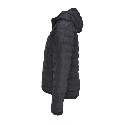 Куртка женская "STREAM HOODED", чёрный, M, таффета 280 Т, 100% полиэстер