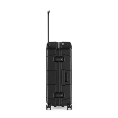 Чемодан VICTORINOX Lexicon Framed, черный, 100% поликарбонат Makrolon, 46x28x68 см, 72 л