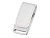 Флеш-карта USB 2.0 16 Gb с магнитным замком Vigo, белый/серебристый , размер 16ГБ