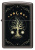 Зажигалка ZIPPO Mystic Nature Design с покрытием Black Ice®, латунь/сталь, черная, 38x13x57 мм Зажигалка ZIPPO Mystic Nature Design с покрытием Black Ice®, латунь/сталь, черная, 38x13x57 мм