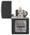 Зажигалка ZIPPO Logo с покрытием Black Crackle™, латунь/сталь, чёрная, матовая, 38x13x57 мм Зажигалка ZIPPO Logo с покрытием Black Crackle™, латунь/сталь, чёрная, матовая, 38x13x57 мм