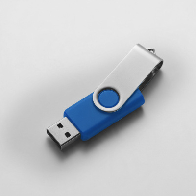 Флеш-карта USB 2.0 16 ГБ Флэш С1, синий , размер 16ГБ