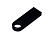 USB 3.0-флешка на 128 Гб с мини чипом и круглым отверстием, черный , размер 128ГБ