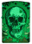 Зажигалка ZIPPO Skull Design с покрытием Glow In The Dark Green,латунь/сталь,разноцветная38x13x57 мм Зажигалка ZIPPO Skull Design с покрытием Glow In The Dark Green,латунь/сталь,разноцветная38x13x57 мм