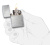 Зажигалка ZIPPO классическая с узором Елочка | Herringbone Sweep, латунь/сталь, серебристая, матовая, 38x13x57 мм Зажигалка ZIPPO классическая с узором Елочка | Herringbone Sweep, латунь/сталь, серебристая, матовая, 38x13x57 мм