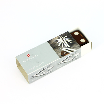 Мультитул VICTORINOX SwissTool Spirit X, 105 мм, 26 функций, в кожаном чехле