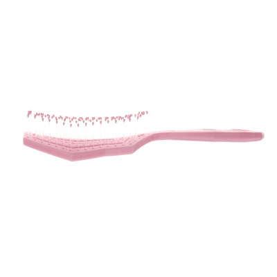 Щетка Dewal Beauty серия "Friendly", продувная, с нейлоновым штифтом, форма айсберг