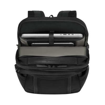 Рюкзак VICTORINOX Altmont Professional Deluxe Travel Laptop 15'', чёрный, полиэфирная ткань, 30x26x46 см, 25 л